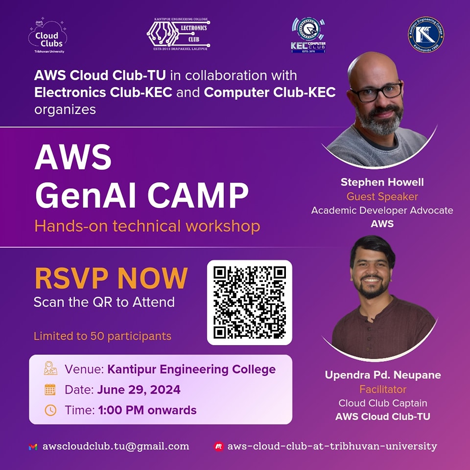 AWS Bootcamp and Gen AI CAMP